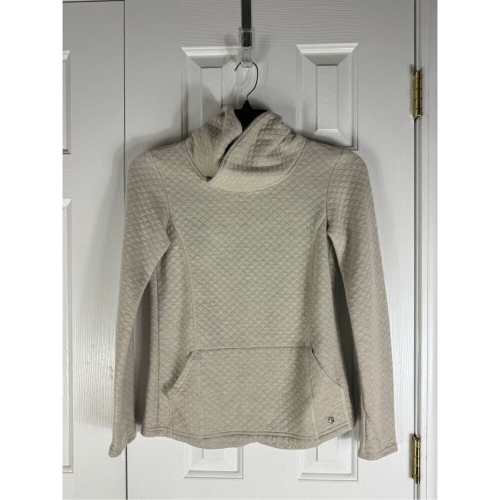 Kuhl Womens Tan Quilted Pullover Size XS